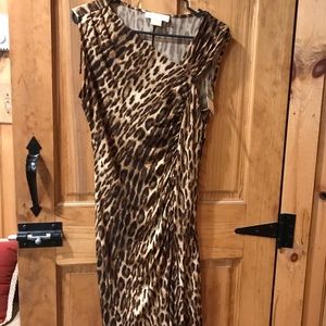 Michael Kors dress.  Sexy, classy, animal print.